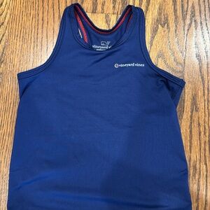 Vineyard Vines Classic Blue Tank Top